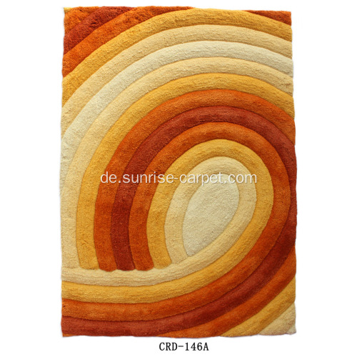 Soft Microfiber Modern 3D Pattern Teppich